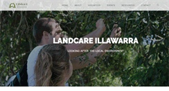 Desktop Screenshot of landcareillawarra.org.au